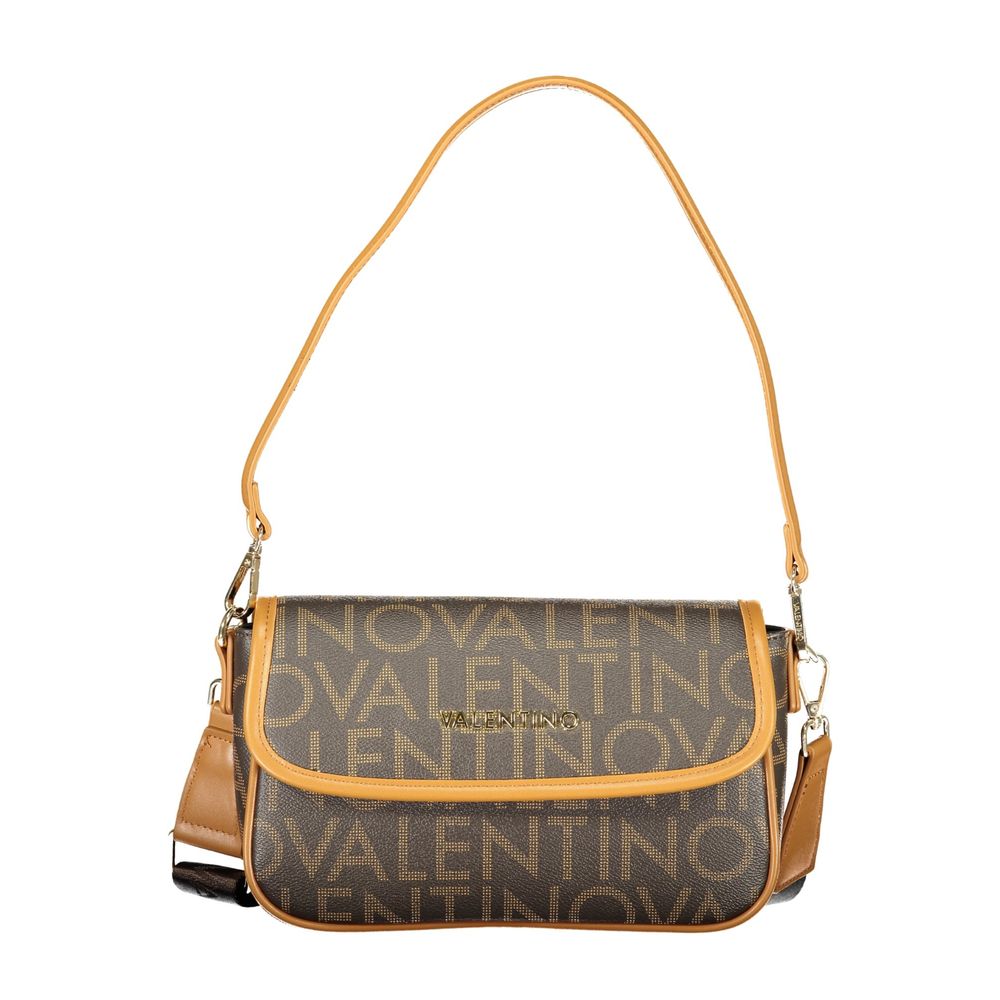 Valentino Brown Polyethylene Handbag