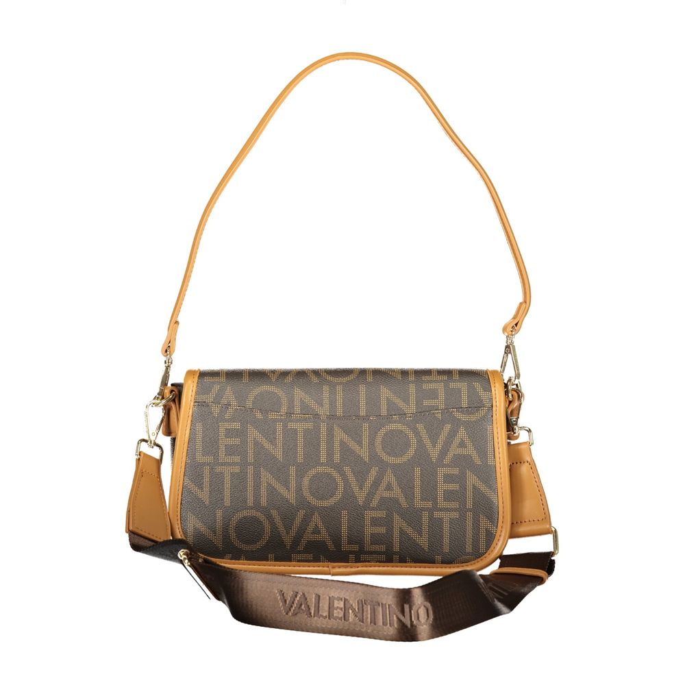 Valentino Brown Polyethylene Handbag