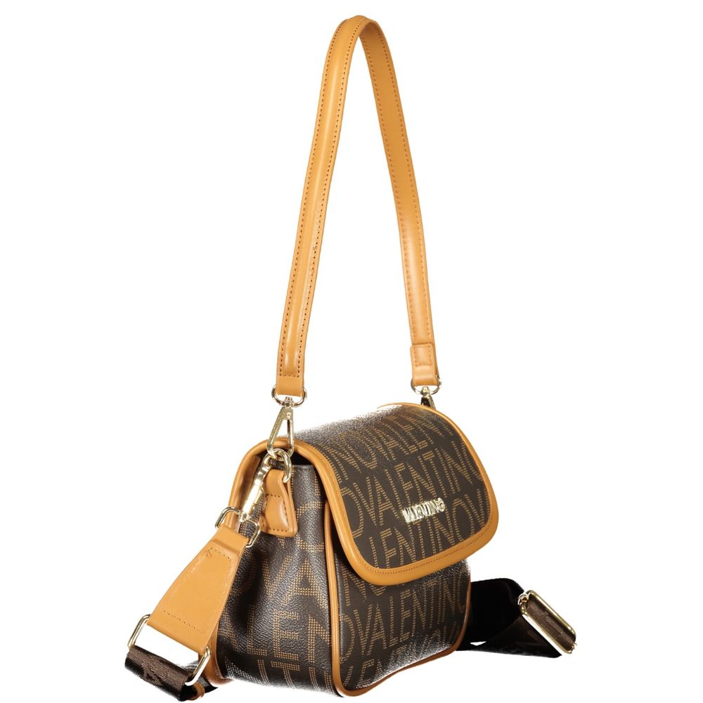 Valentino Brown Polyethylene Handbag