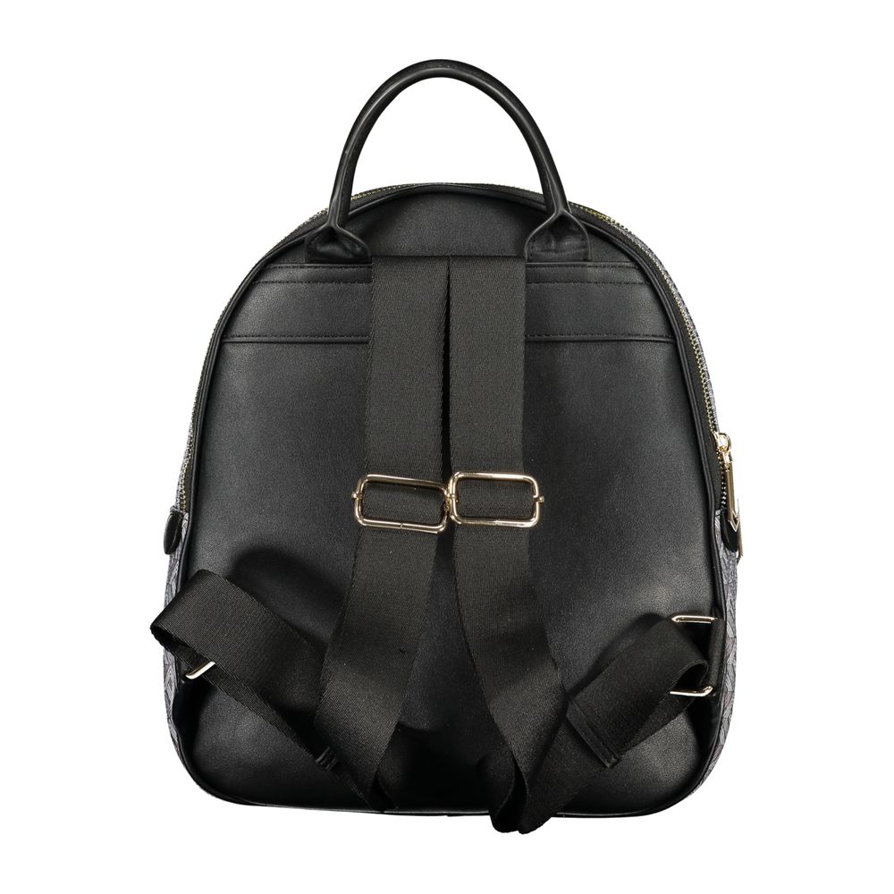 Valentino Black Polyurethane Women's Backpack
