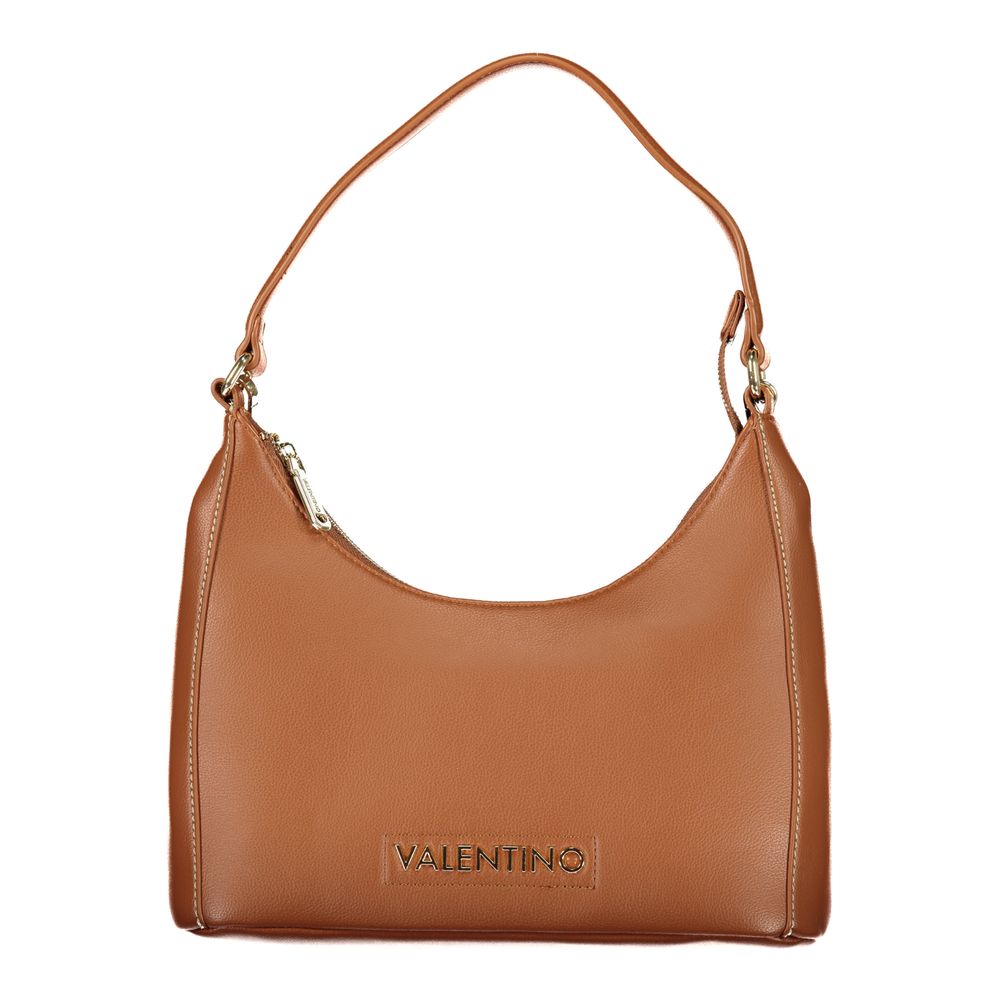Valentino Brown Polyethylene Handbag