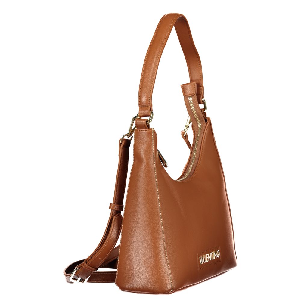 Valentino Brown Polyethylene Handbag