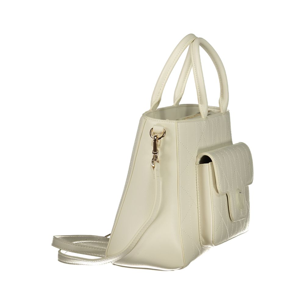 Valentino White Polyethylene Handbag
