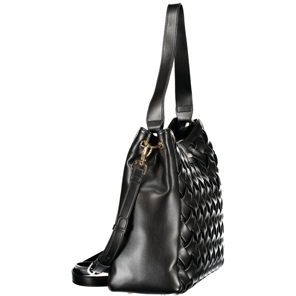 Valentino Black Polyethylene Handbag