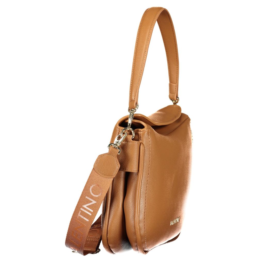 Valentino Brown Polyethylene Handbag