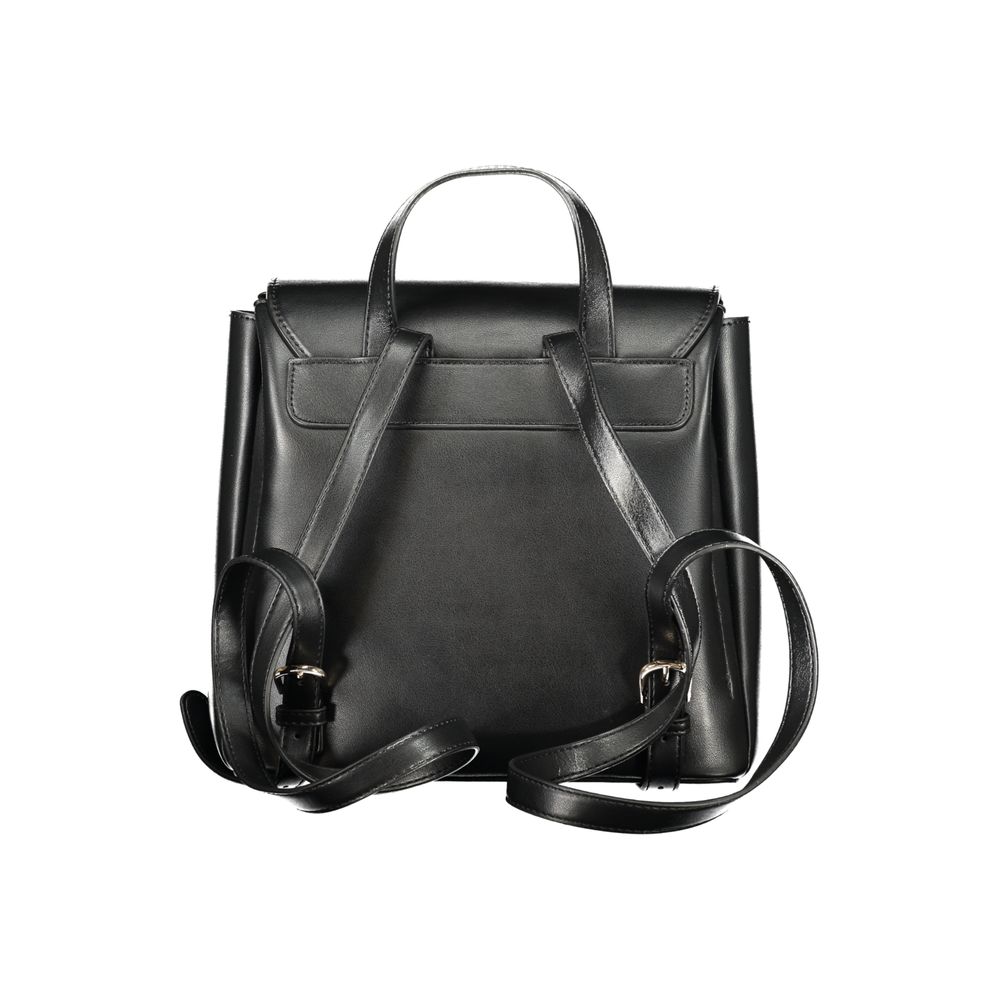 Valentino Black Polyethylene Backpack