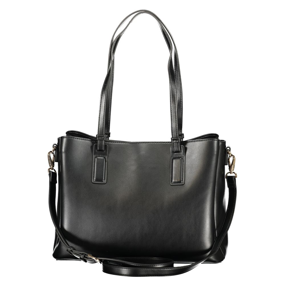 Valentino Black Polyethylene Handbag