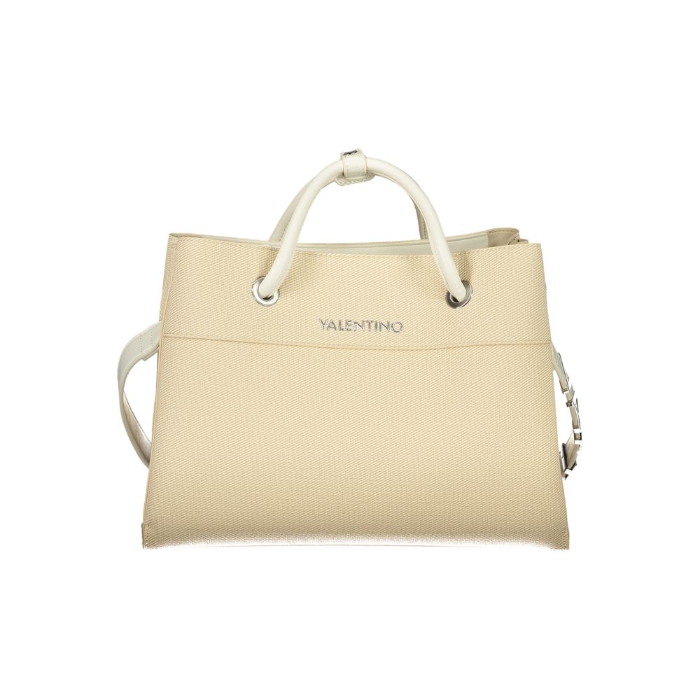 Valentino Beige Polyethylene Handbag