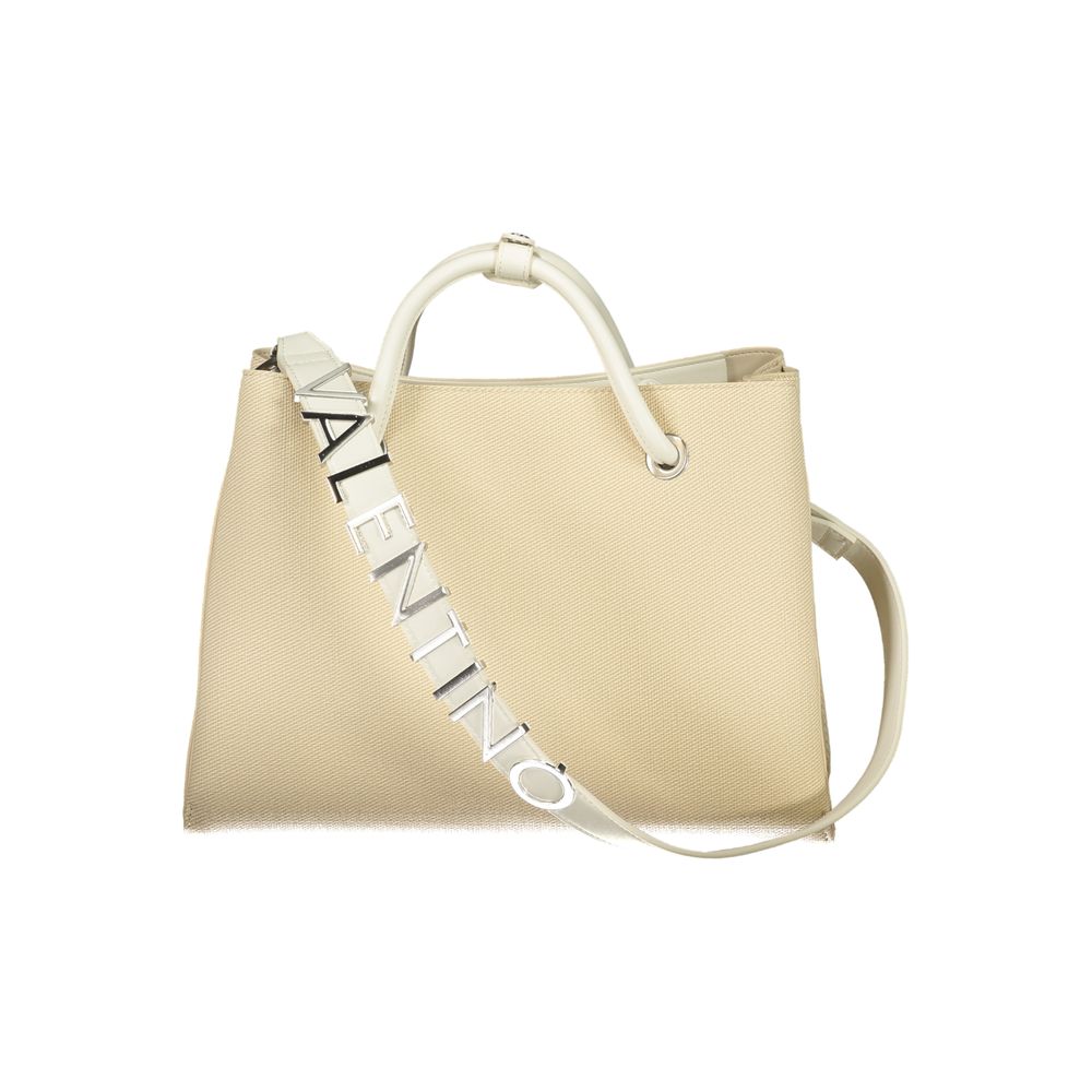 Valentino Beige Polyethylene Handbag