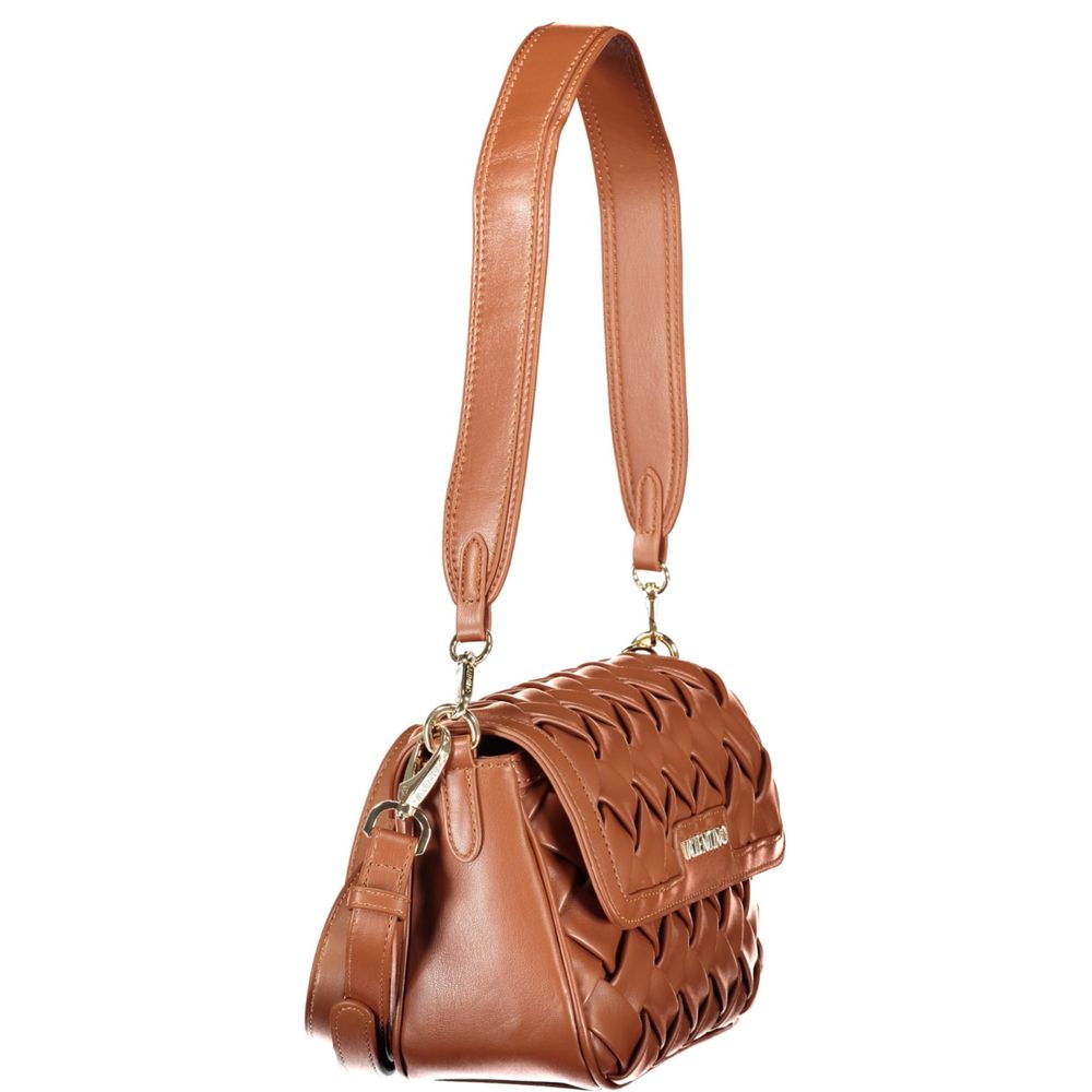 Valentino Brown Polyethylene Handbag