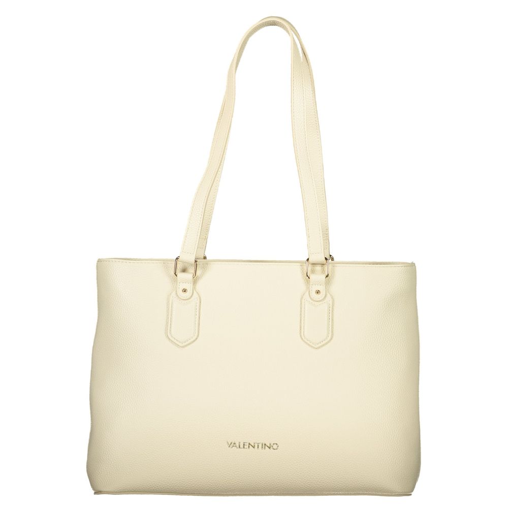 Valentino Beige Polyethylene Handbag