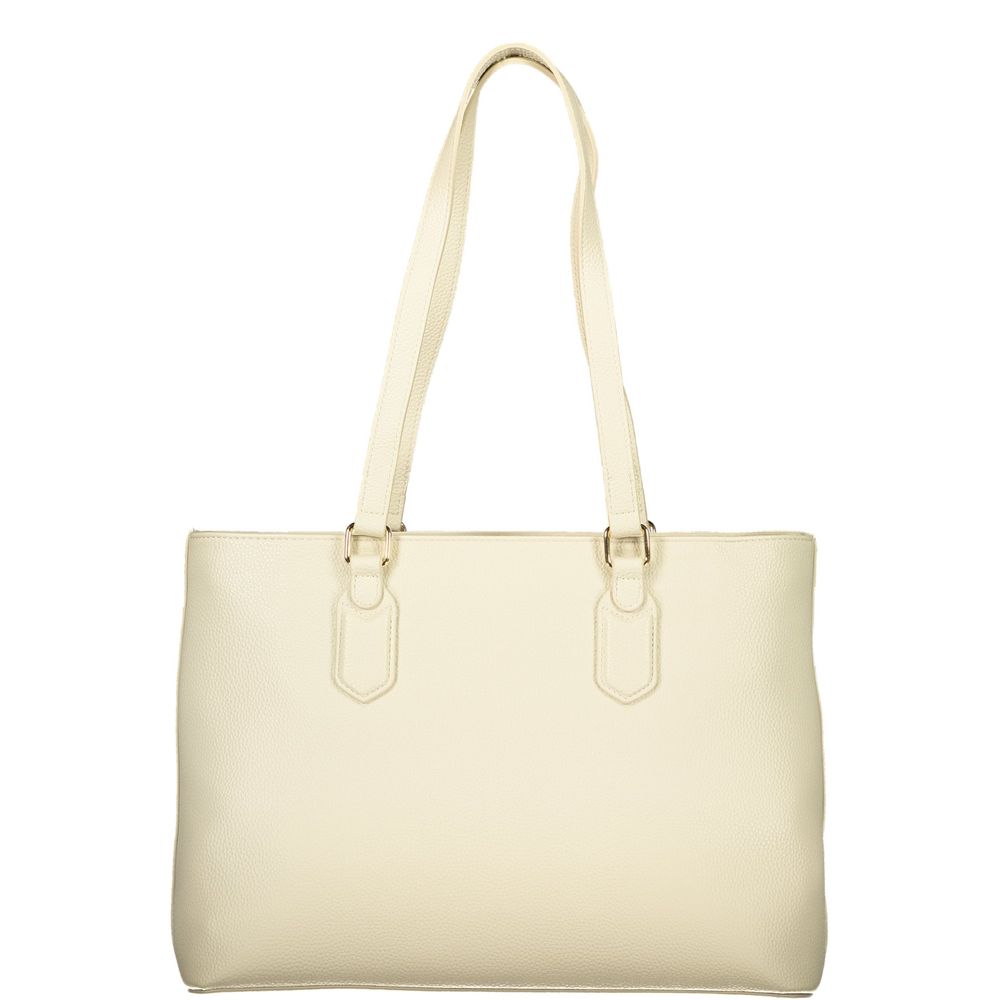 Valentino Beige Polyethylene Handbag