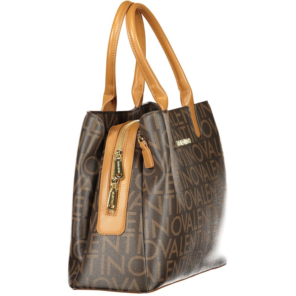 Valentino Brown Polyurethane Women's Bag