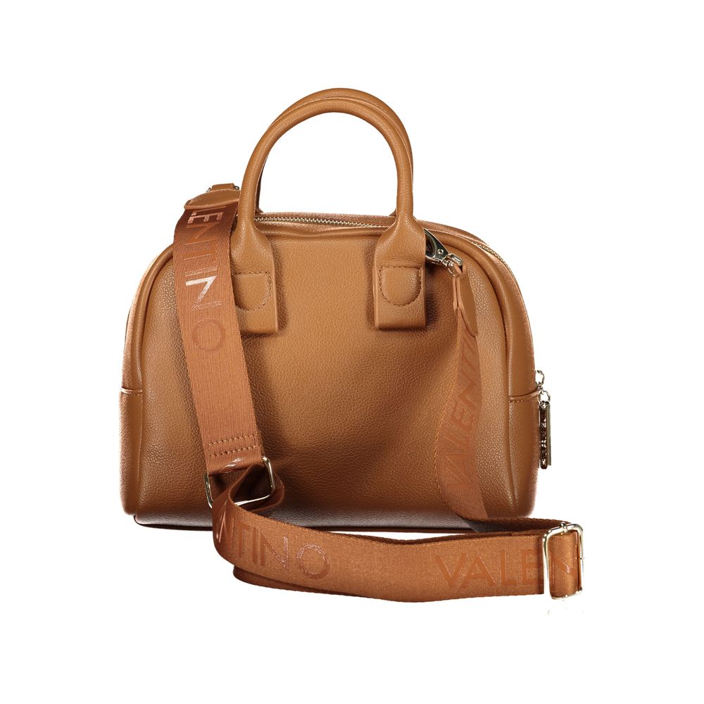 Valentino Brown Polyethylene Handbag