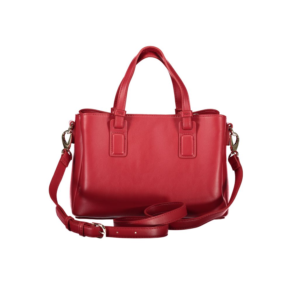 Valentino Red Polyethylene Handbag