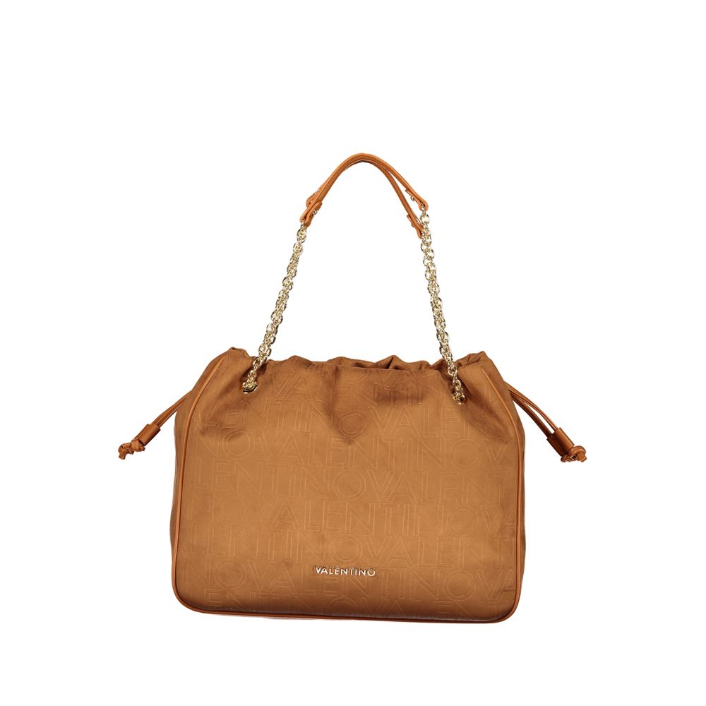 Valentino Brown Polyurethane Womens Bag