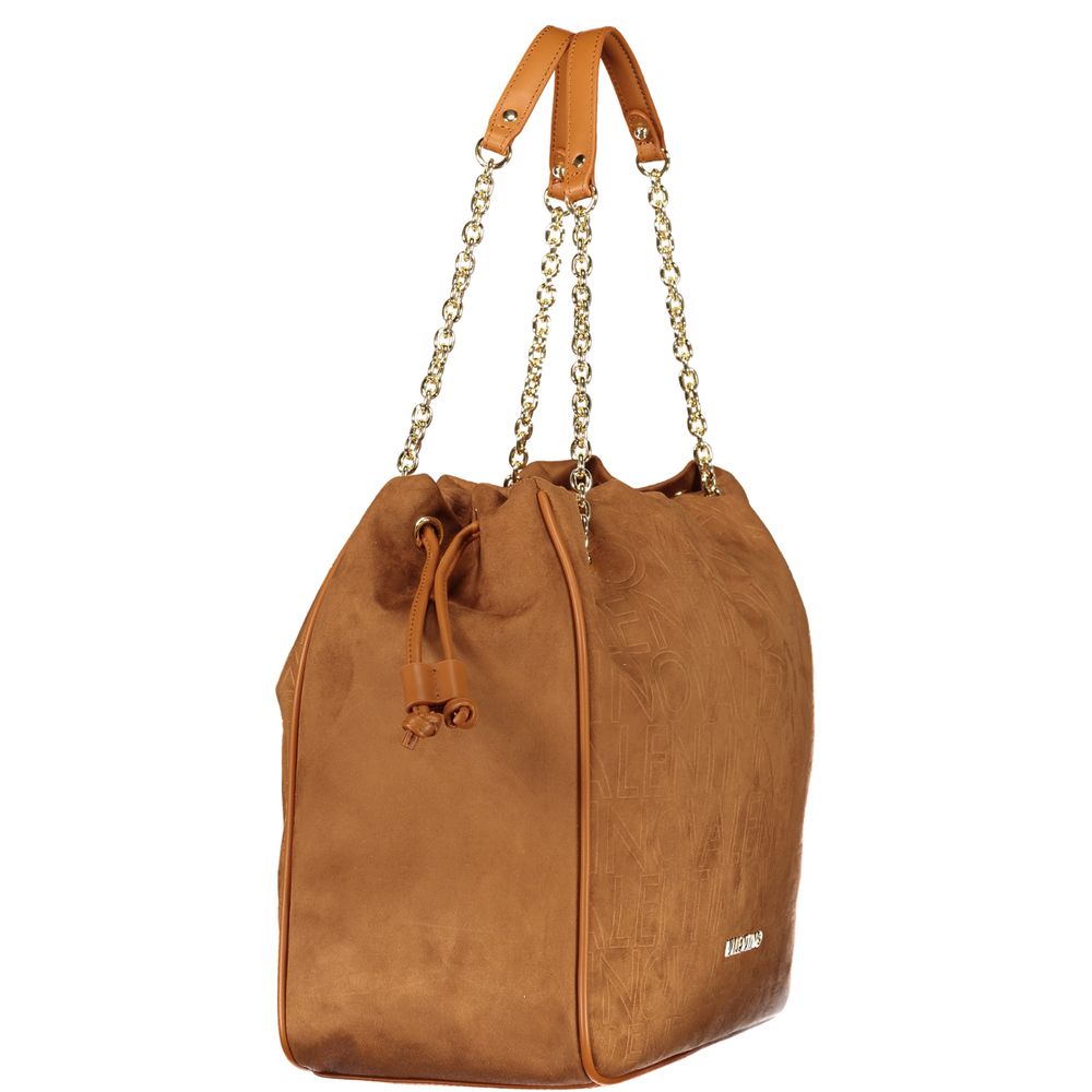 Valentino Brown Polyurethane Womens Bag