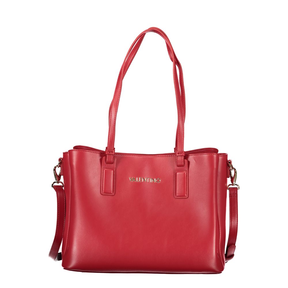 Valentino Red Polyethylene Handbag
