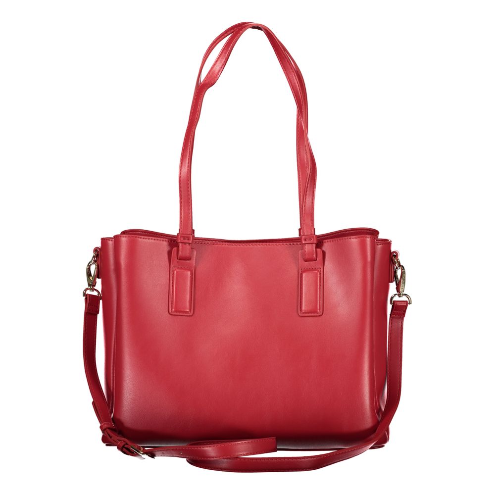 Valentino Red Polyethylene Handbag