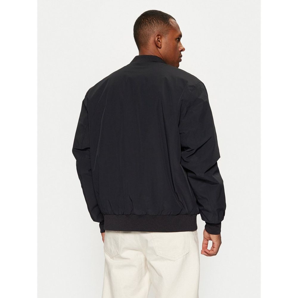 Champion Black Polyamide Bomber