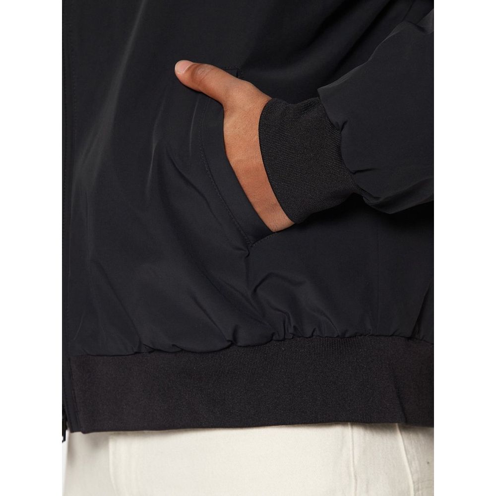 Champion Black Polyamide Bomber