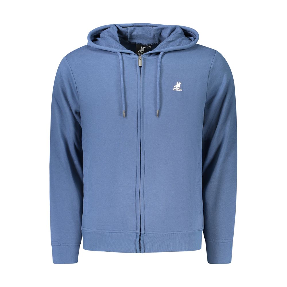 U.S. Grand Blue Cotton Men's Sweatshirt