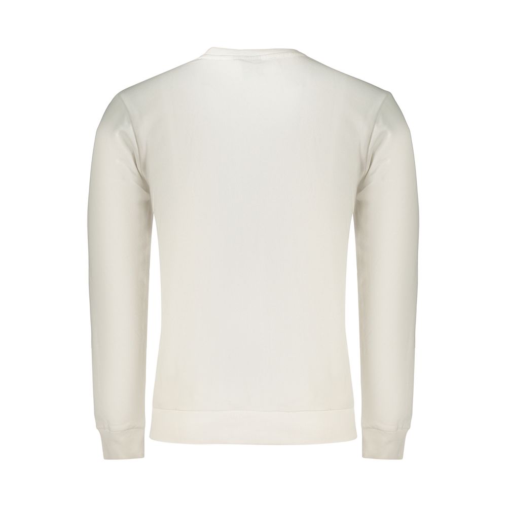 U.S. Grand White Cotton Men's Sweatshirt