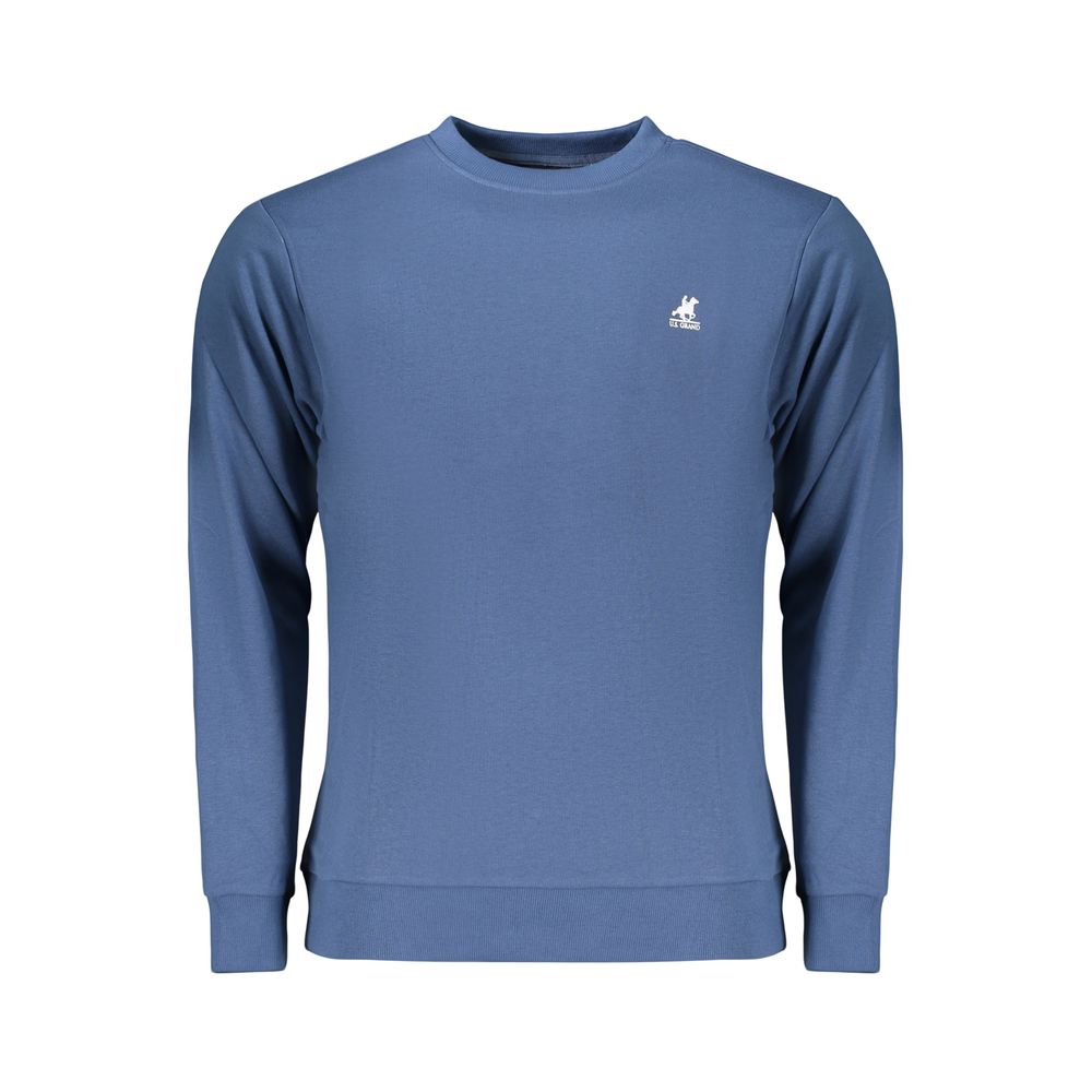 U.S. Grand Blue Cotton Men's Sweatshirt