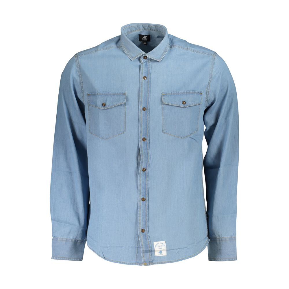 U.S. Grand Azzurro Cotton Mens Shirt