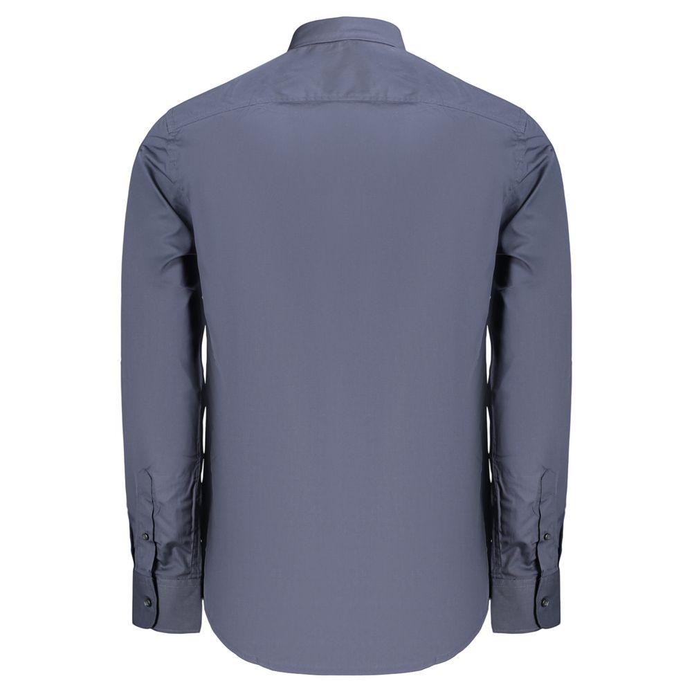 U.S. Grand Blue Cotton Men's Shirt