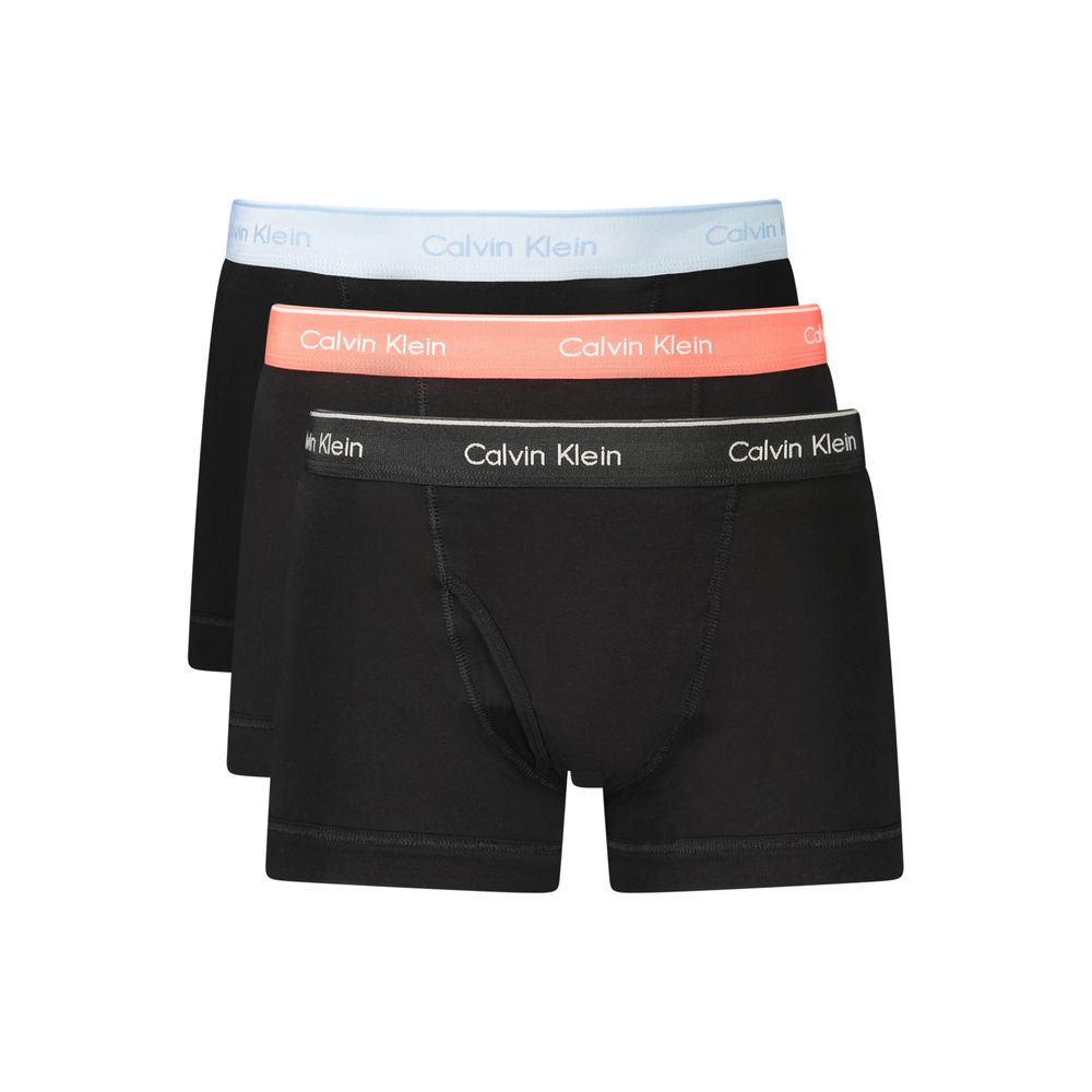 Calvin Klein Black Cotton Men's Shorts