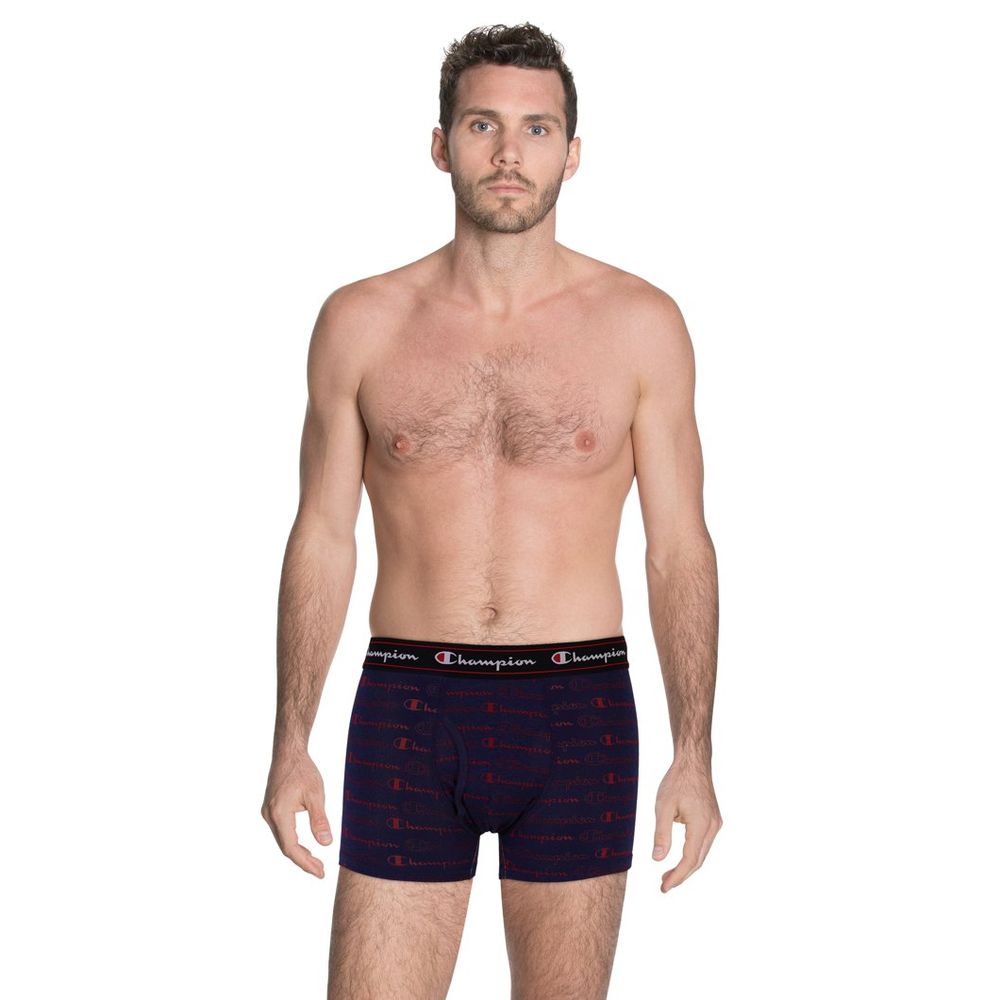 Champion Navy Blue Cotton Boxers