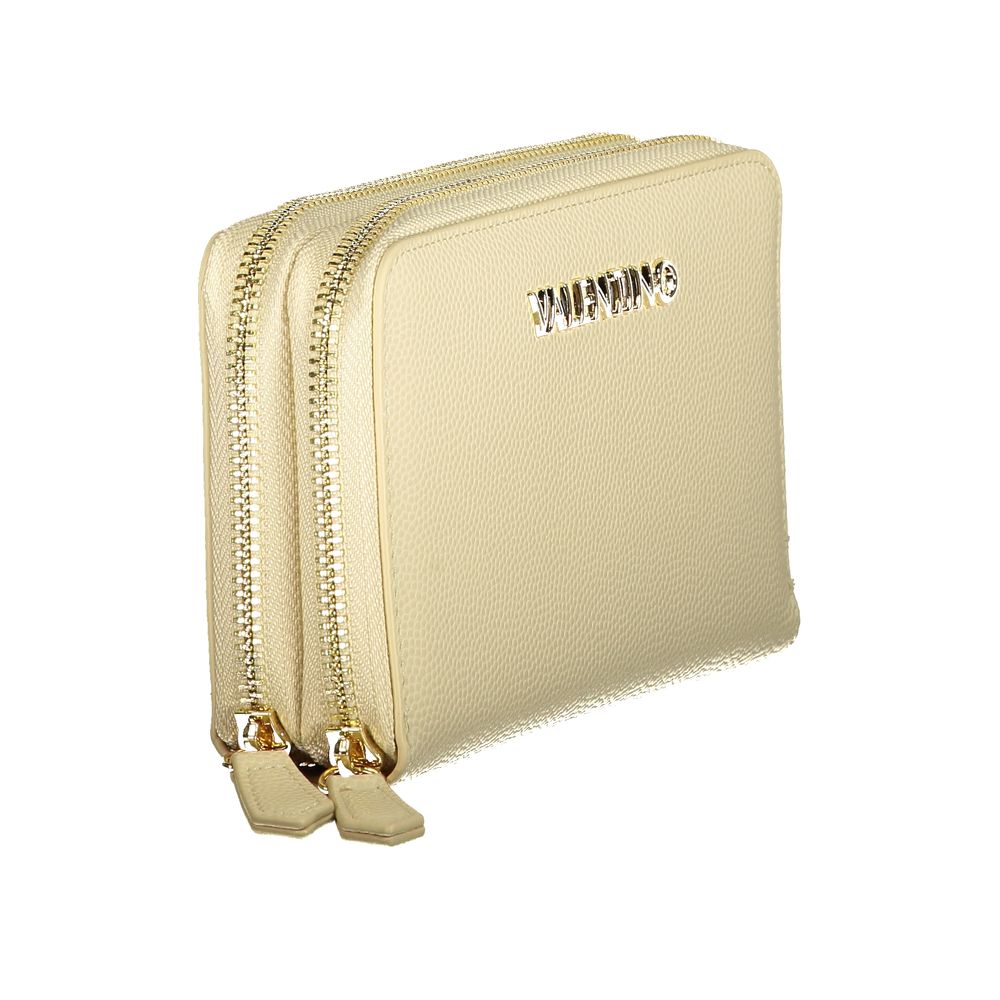 Valentino Beige Poliuretano Women's Wallet
