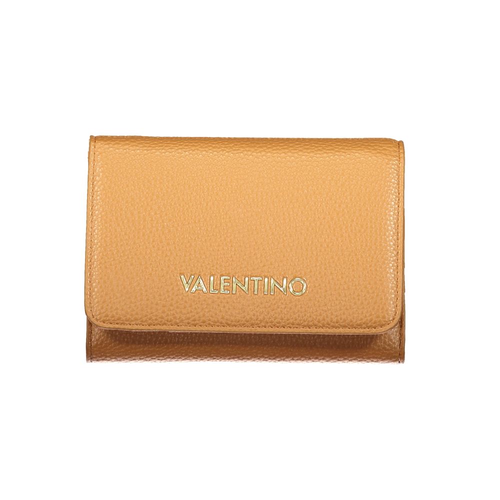 Valentino Brown Polyurethane Women's Wallet