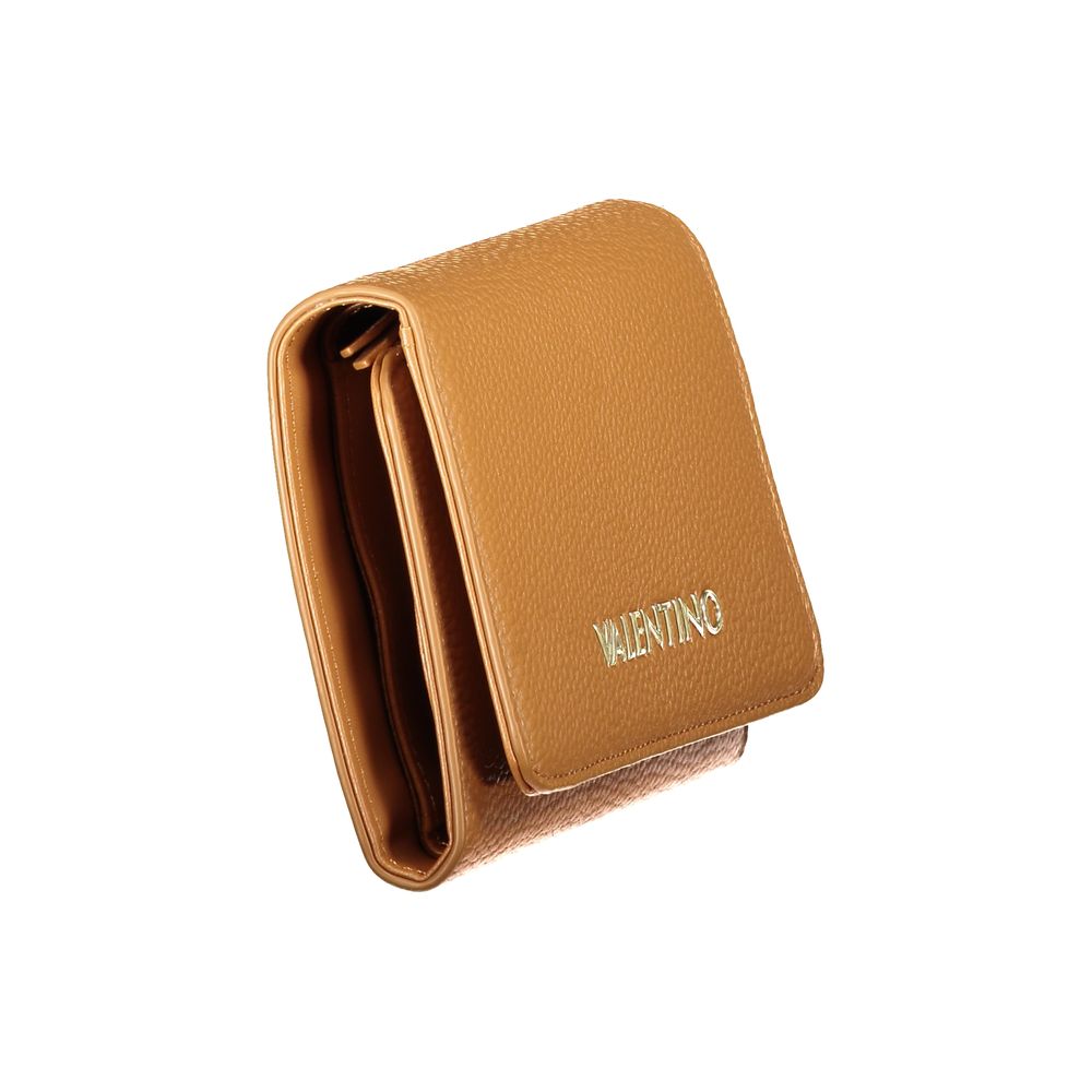 Valentino Brown Polyurethane Women's Wallet
