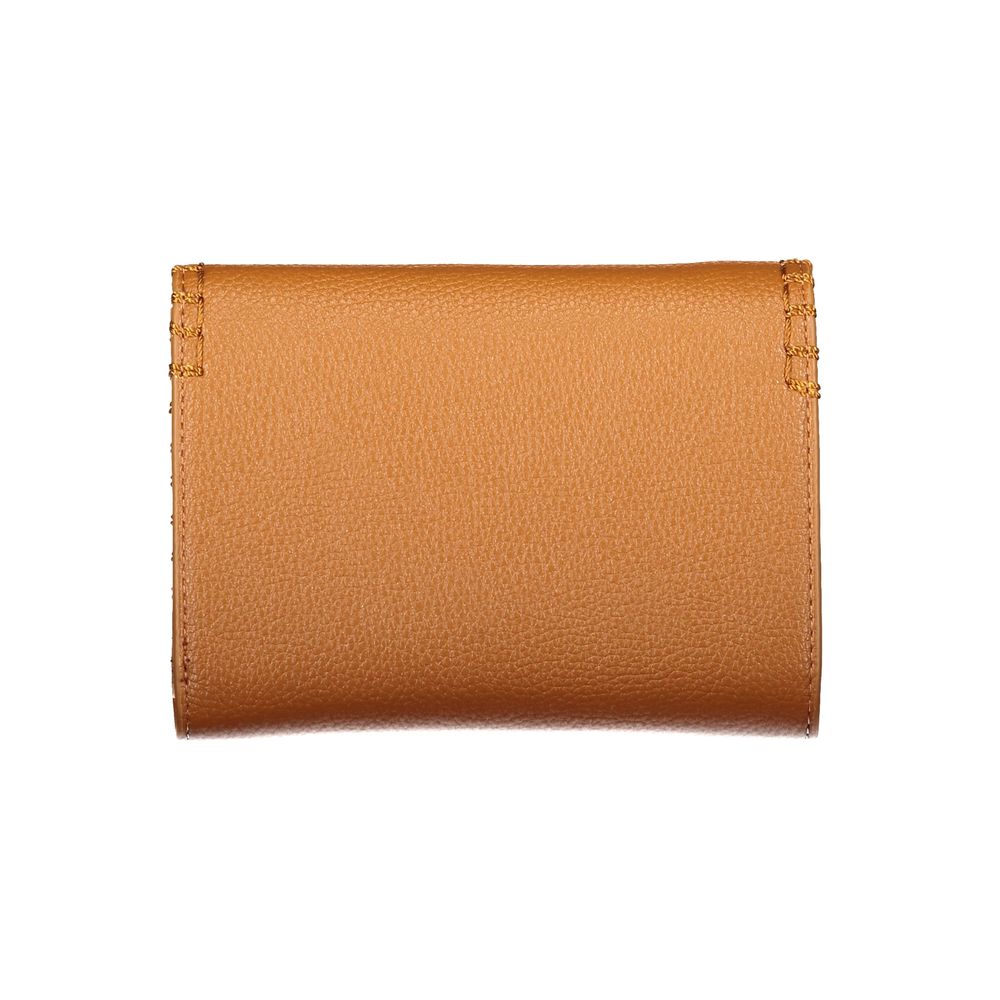 Valentino Brown Polyurethane Women's Wallet