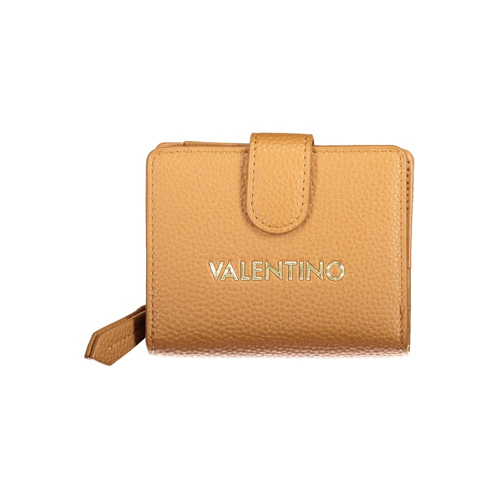 Valentino Brown Polyurethane Women's Wallet