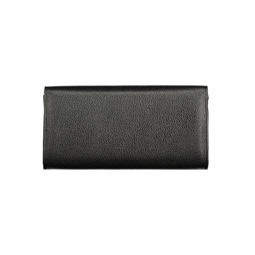 Valentino Black Polyurethane Women's Wallet