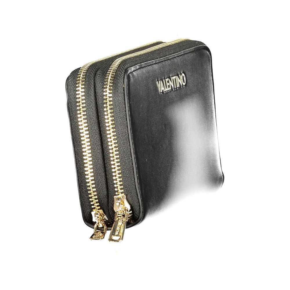 Valentino Nero Polyurethane Women's Wallet