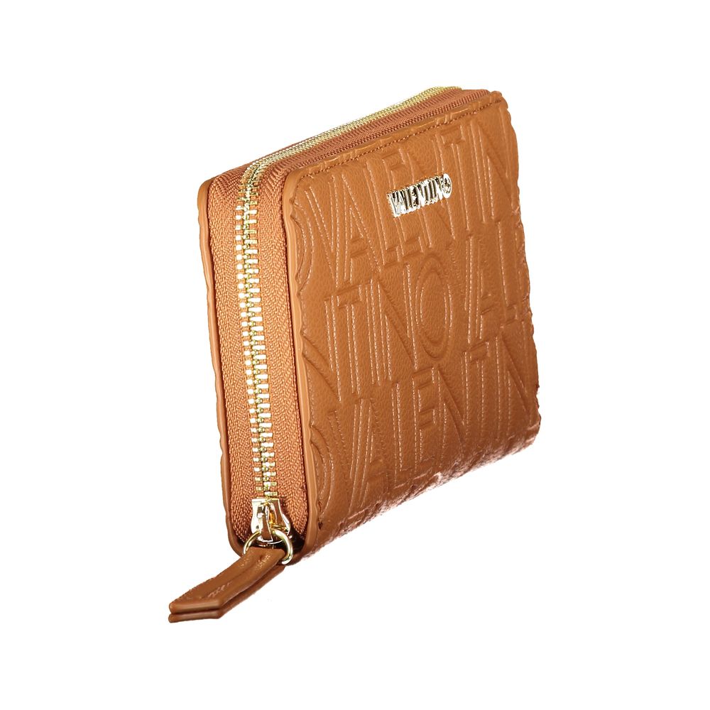Valentino Brown Polyurethane Women's Wallet