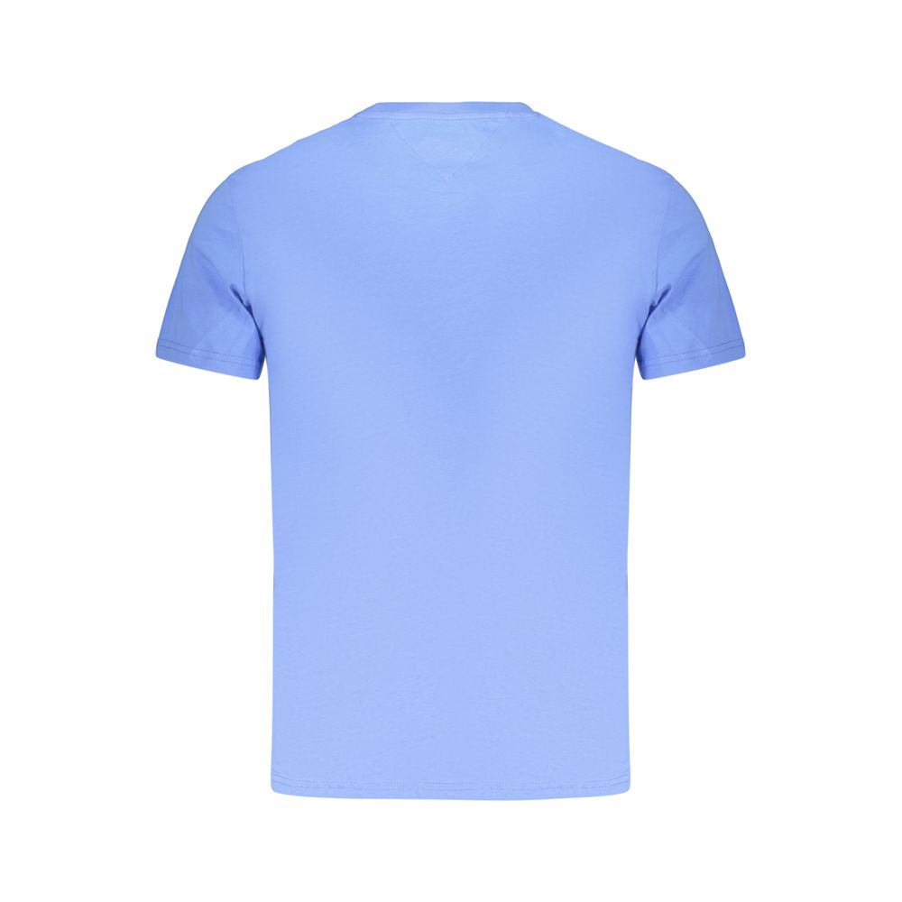 Tommy Hilfiger Light Blue Cotton Men's T-Shirt
