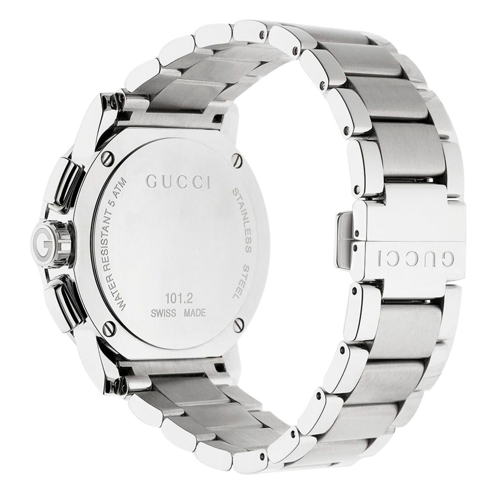 Gucci Gray Stainless Steel Dress Watch