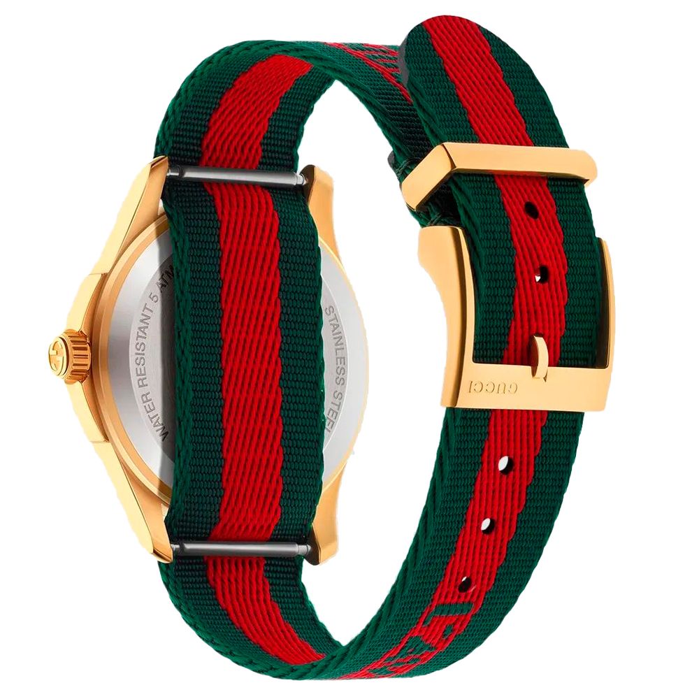 Gucci Multicolor Nylon Bracelet Watch