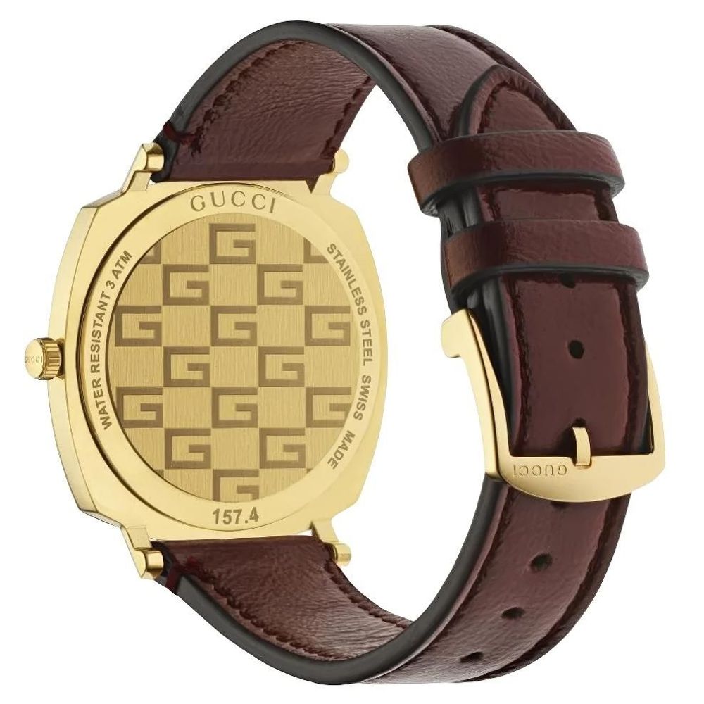 Gucci Multicolor Leather Dress Watch