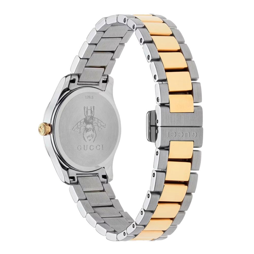 Gucci Gold Stainless Steel Dress Watch