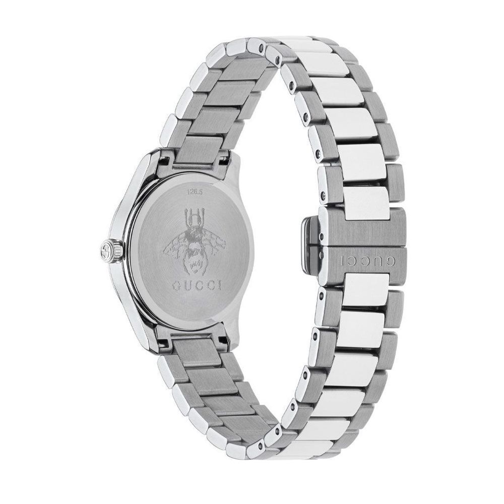 Gucci Gray Stainless Steel Dress Watch