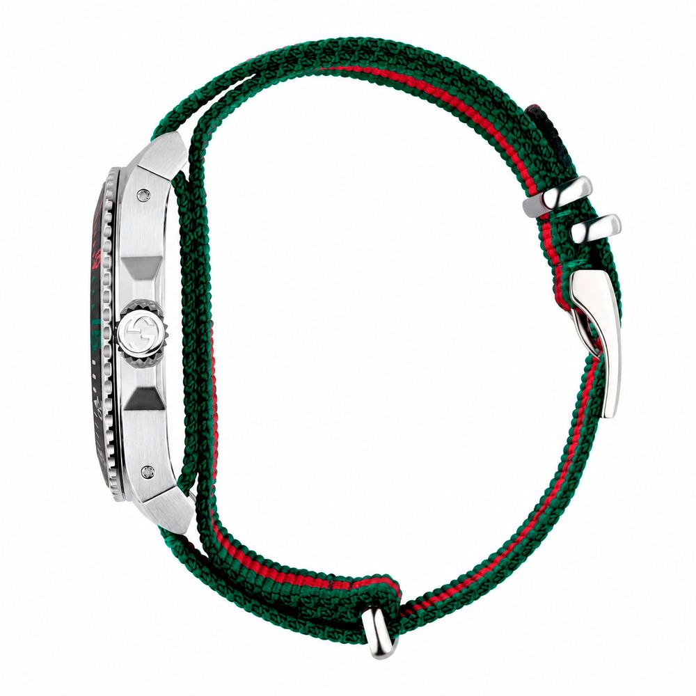 Gucci Multicolor Nylon Sport Watch