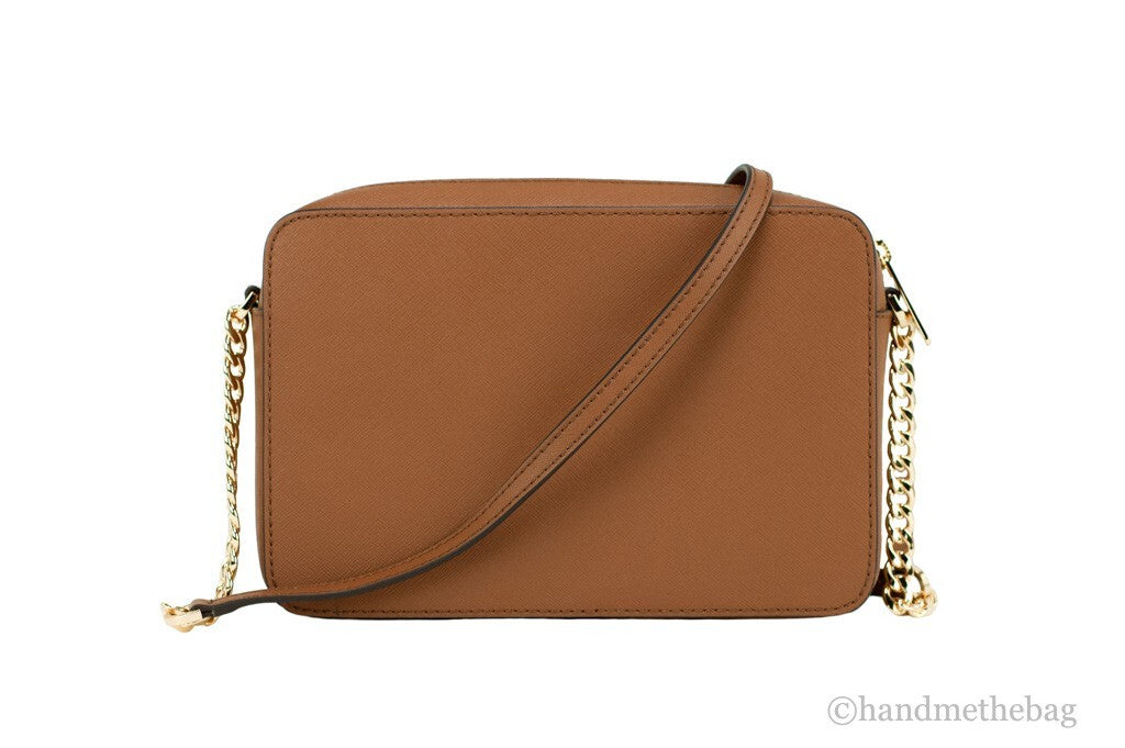 Michael Kors Women'S Zipper Closure Saffiano Leather Crossbody Bag