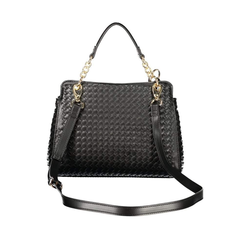 Valentino Black Polyurethane Womens Bag
