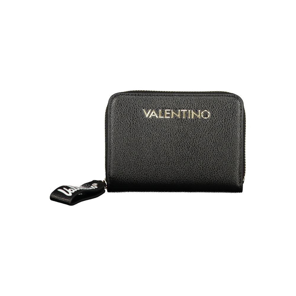Valentino Nero Poliuretano Donna Wallet